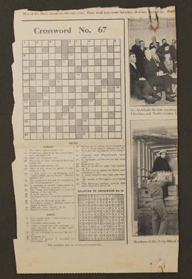 Newspaper cutting from Diary: August 1939 - April 1940, p0002