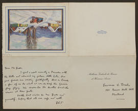 Card from Laurence C Tombs to Seán Lester, p0002